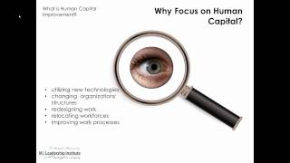 What is Human Capital Improvement [upl. by Eile]