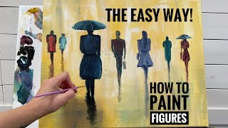 The EASIEST way to Paint FIGURES  Step By Step Tutorial [upl. by Pennie]