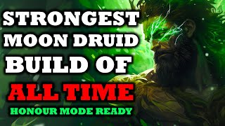 Absolute SAVAGE Moon Druid Build In Baldurs Gate 3 Honour Mode DESTRUCTION Full Level 112 Guide [upl. by Robaina]