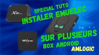 INSTALER EMUELEC SUR PLUSIEURS BOX AMLOGIC DIFFERENTE [upl. by Sidoma]