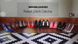 My Pointed Stiletto Heels Collection [upl. by Binky]