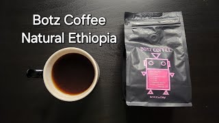 Botz Coffee Review Whiting Indiana Natural Ethiopia Mate Matiwos [upl. by Ardiedal]