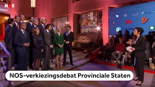 TERUGKIJKEN NOSverkiezingsdebat over de Provinciale Statenverkiezingen [upl. by Elletse]