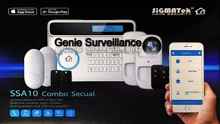 ALARM SYSTEM SIGMATECH INSTALLATION SETUP [upl. by Lauhsoj277]