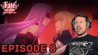 FateStay Night Unlimited Blade Works Episode 8 REACTION  WINTER DAYS WHERE THE HEART IS [upl. by Yelkao]