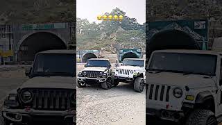 Scorpio vs vs Thar🤣 who is powerful thar black scorpio modified alloys big [upl. by Atteinotna]