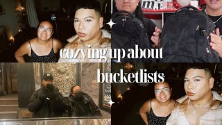 cozying up about bucketlists ft shaniah [upl. by Llerraj]