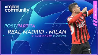 Post partita Real Madrid Milan [upl. by Victory591]