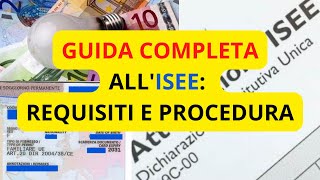 🔴 GUIDA COMPLETA ISEE COSÈ COME SI CALCOLA E COME AVERLO QUANDO SERVE IL PERMESSO DI SOGGIORNO [upl. by Lrac]