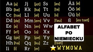 🇩🇪🇵🇱Alfabet niemiecki [upl. by Wini]