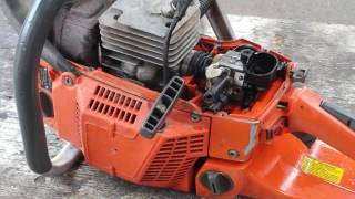 The Chainsaw Guy shop talk vacuum leak Husqvarna 372 XPW [upl. by Odravde]