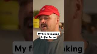 My friend explaiing his cooking 🍴😜🤣🍽viralvideo ytshorts funnyshorts cookingvideo food [upl. by Ransome]