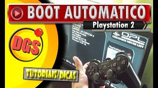 🔸 Playstation 2  BOOT para iniciar OPL automático sem aperta R1 [upl. by Feerahs85]