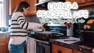 FALL GET IT DONE WITH ME Living A Peaceful Life As a Homemaker Tres Chic Mama [upl. by Ecnar983]