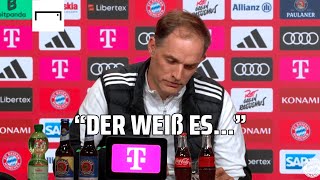 Klassischer Tuchel 👀 SÜFFISANTE Reaktion auf HamannVermutung 😬😤 [upl. by Nosbig]