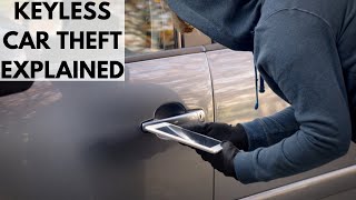 How Does Keyless Car Theft Work Relay Theft [upl. by Dominik858]