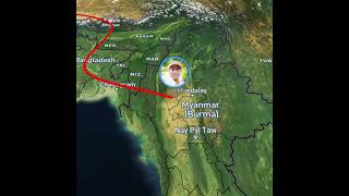 BIMSTEC geographygk viralshortvideo [upl. by Odell]