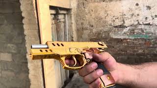 Zigana 9mm Golden and Silver test fire 🔥 Best Pistol 9mm [upl. by Leinehtan]