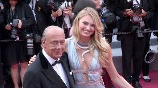 Romee Strijd and Fawaz Gruosi on the red carpet for the Premiere of Everybody Knows [upl. by Jen]