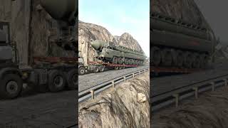 missilelaunch military Mercedes benz arocs [upl. by Annovoj86]