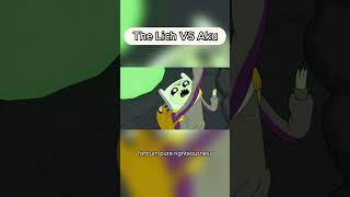 The Lich Vs Aku  Adventure Time VS Samurai Jack [upl. by Sulokcin]