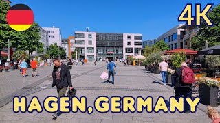 Hagen Germany Tour in Hagen NRW 4k 60fps [upl. by Rambow]