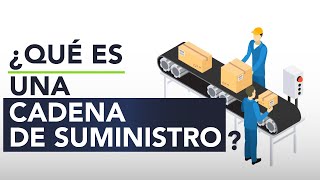 ¿Qué es una cadena de suministro [upl. by Mistrot]