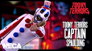 NECA Toony Terrors House Of 1000 Corpses Captain Spaulding Figure TheReviewSpot [upl. by Terpstra595]