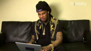 Waka Flocka reads a fans comment [upl. by Yellac]