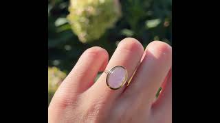 Vintage ring met jade edelsteen  Lila Lavender van Sieradenmeisje [upl. by Gavini]