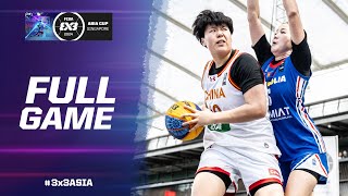 China 🇨🇳 vs Mongolia 🇲🇳  Women Full QuarterFinal  FIBA 3x3 Asia Cup 2024  3x3 Basketball [upl. by Tiersten]