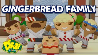 Gingerbread Family  Fun Family Song  Didi amp Friends Songs for Children [upl. by Encratia138]