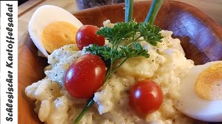 Kartoffelsalat  Schlesisches Rezept von Oma  Kartoffelsalat mal anders  ASMR [upl. by Elo169]