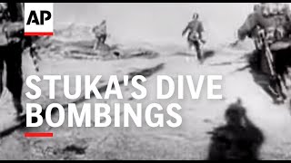 STUKAS DIVE BOMBING  WORLD WAR II  SOUND [upl. by Nevets]