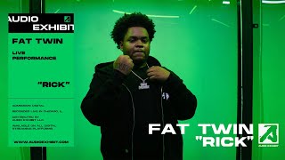 Fat Twin  Rick Live Performance  Audio Exhibit [upl. by Flore]