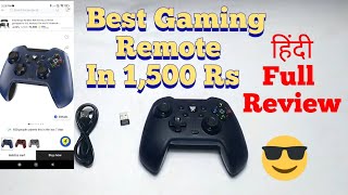 Best Gaming Remote EVOFOX Elite X Wireless Gamepad UNBOXING amp Full Review in हिंदी [upl. by Renruojos]