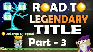 GrowTopia  Road To Legendary 3 TONS XP [upl. by Feirahs462]