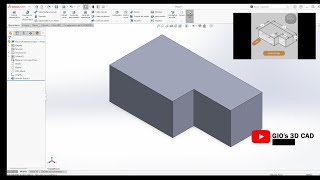 🔧 ¡Diseña un BLOQUE DE FRENO en SolidWorks 🚗 Paso a Paso Croquis Acotaciones y Extrusión 💥 [upl. by Aicsile]