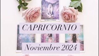 CAPRICORNIO ♑️ Noviembre 2024 🌷”TODO LO QUE DEBES SABER” [upl. by Cristiona652]