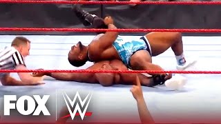 Big E Cashes In Money In The Bank on Bobby Lashley for the WWE Title  MONDAY NIGHT RAW [upl. by Akimahs265]