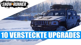 ALLE VERSTECKTEN UPGRADES IN ALASKA  ALL HIDDEN UPGRADES ★ SnowRunner Guide [upl. by Oiluig]