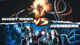 Ghost Rider vs Avengers [upl. by Ilrahc]