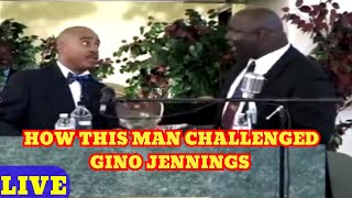 Watch How This Man CHALLENGED Gino Jennings Saying NO Man Can SEE GOD  Episode full [upl. by Musetta]