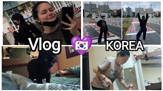 💜96🇰🇷 Vlog ПРОБУЕМ МАЛАЗИЙСКУЮ ЕДУ🥴 гуляем по Корее🚶‍♀️🚶‍♀️ уборка🧹 [upl. by Yrbua]