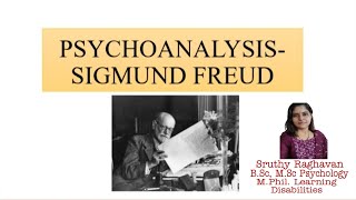 AN INTRODUCTION TO PSYCHOANALYSIS Part 1 forpsychologystudents [upl. by Aliahs]