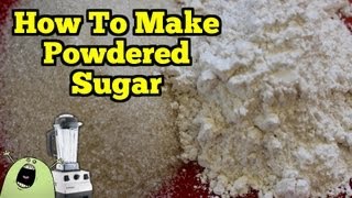 Make POWDERED SUGAR in the VitaMix [upl. by Pejsach]