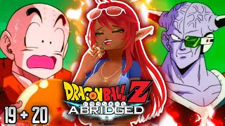 THEY ARE HERE WWE STYLE  Dragon Ball Z Abridged Episode 1920 Reaction DBZA [upl. by Eatnwahs936]