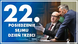 22 posiedzenie Sejmu  dzień trzeci 21 listopada 2024 r [upl. by Gruver]