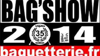 Bag Show 2014 La Baguetterie  Mike Terrana [upl. by Nelyt]