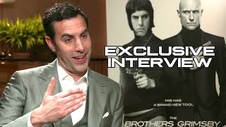 Sacha Baron Cohen Exclusive Interview for THE BROTHERS GRIMSBY [upl. by Sadie]